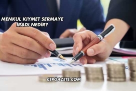 Menkul Kıymet Sermaye İradı Nedir?