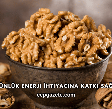 Ceviz Günlük Enerji İhtiyacına Katkı Sağlar mı?