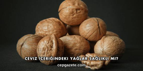 Ceviz İçeriğindeki Yağlar Sağlıklı mı?