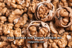 Ceviz Satmak İçin Ruhsat Gerekir mi?