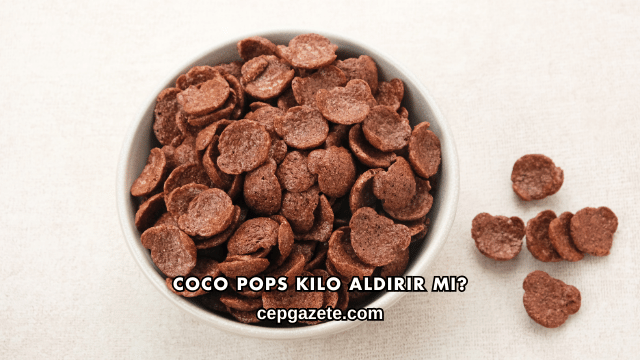 Coco Pops Kilo Aldırır mı?