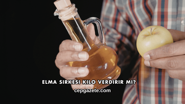 Elma Sirkesi Kilo Verdirir mi?