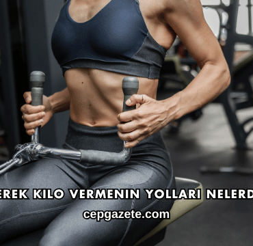 Su İçerek Kilo Vermenin Yolları Nelerdir?